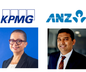 KPMG and ANZ logos