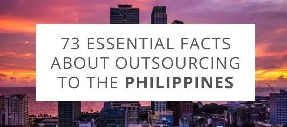 facts about outsourcing to the Philippines article