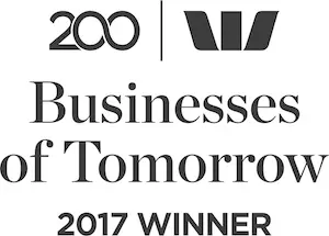 Business of tomorrow 2017 winner logo