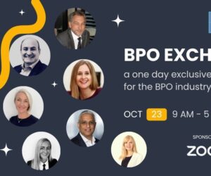 Website banner BPO Exchange sponsored by Zoom